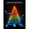 Govee Smart-Lichterkette 2S 20 m, Wi‑Fi/Bluetooth, grün, 20 m Länge, 2,5 m Netzkabel, 6 mm Breite