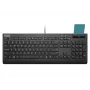 Lenovo Smartcard II kabelgebundene Tastatur Estnisch Schwarz USB-A Plunger-Schalter