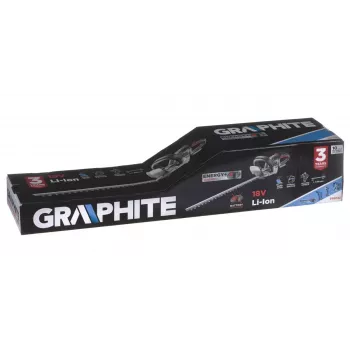 Akku-Schere GRAPHITE 58G032, 51 cm Schnittlänge, batteriebetriebenes Gartengerät