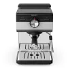 Espressomaschine KRUPS XP384E10 — halbautomatisch, 2 l Wassertank, 2 Tassen, schwarz/Edelstahl