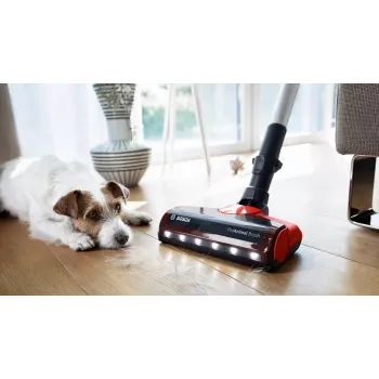 Bosch BCS711PET Stabstaubsauger/Elektrobürste Akku Trocken Beutellos 0,3 L Schwarz, Rot 3 Ah