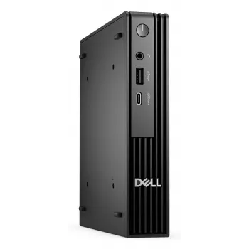 Mini PC Dell Pro QCM1250 — Intel Core Ultra 5 235T, 16 GB DDR5, 512 GB SSD, Windows 11 Pro, Micro PC, Schwarz