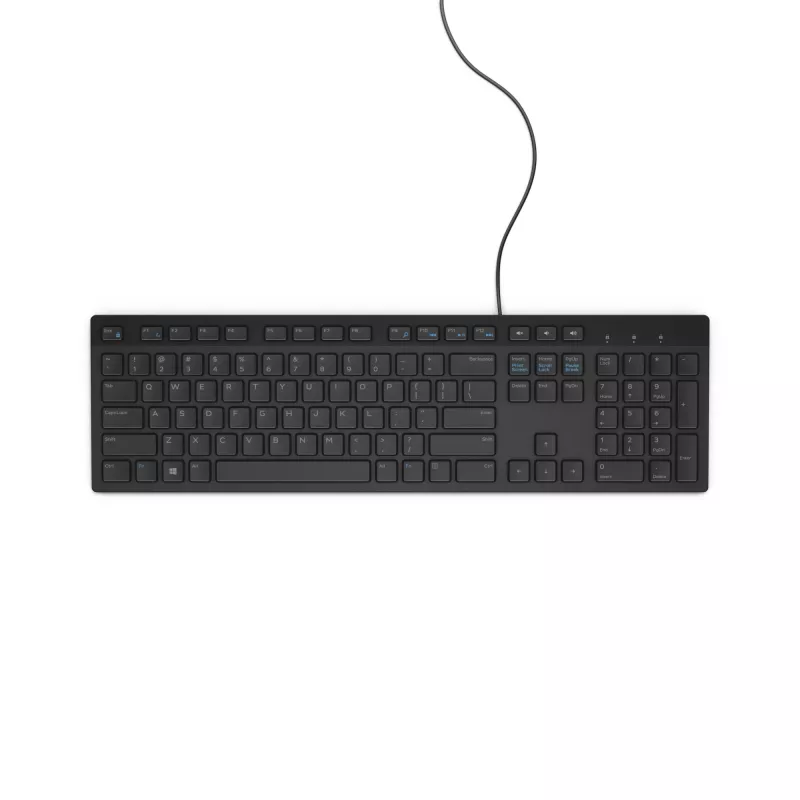 DELL KB216 Tastatur Universal USB QWERTY UK International Schwarz