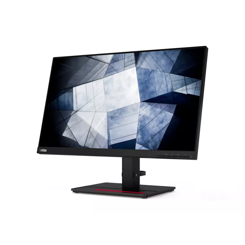 Monitor Lenovo ThinkVision P24h-2L 23.8 Zoll IPS LED Quad HD 2560x1440, 300 cd/m², 75W PD, USB-C, 4x USB-A, RJ-45