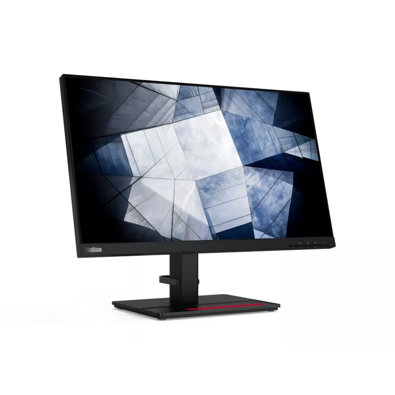 Monitor Lenovo ThinkVision P24h-2L 23.8 Zoll IPS LED Quad HD 2560x1440, 300 cd/m², 75W PD, USB-C, 4x USB-A, RJ-45