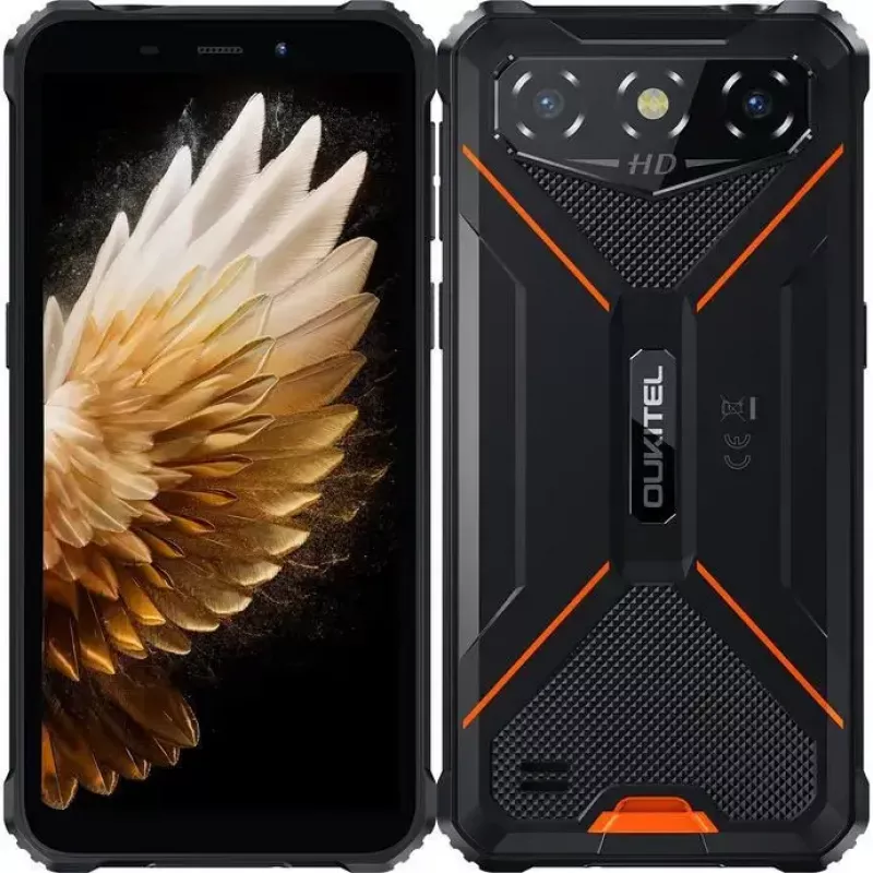 Oukitel G3 6 Smartphone, 4 GB RAM, 128 GB, 6300 mAh, Orange