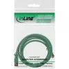 InLine 76912G Cat6 S/FTP (PiMF) Patchkabel, 1,5 m, halogenfrei, grün