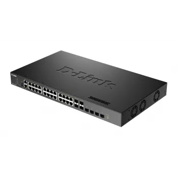 D-Link DXS-3410-32XY/E L3 Stackable Managed Switch, 24x 10GBASE-T + 4x SFP+ + 4x SFP28