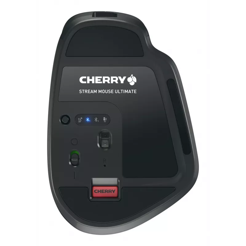 CHERRY Stream desktop ultimate Tastatur Maus inklusive Home/Office USB + RF Wireless + Bluetooth QWERTZ Deutsch Schwarz