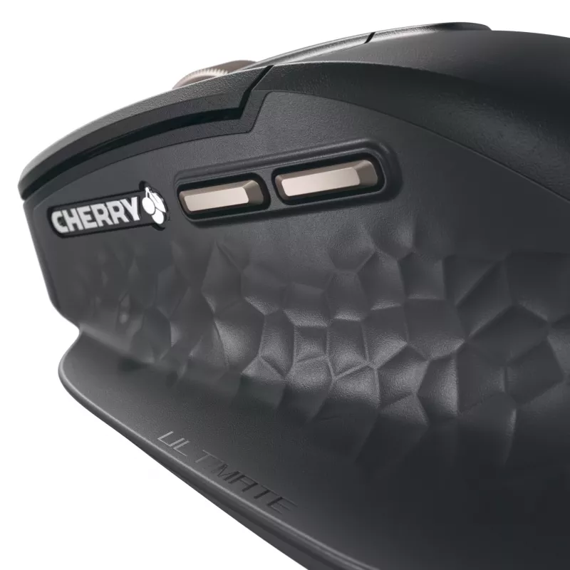 CHERRY Stream desktop ultimate Tastatur Maus inklusive Home/Office USB + RF Wireless + Bluetooth QWERTZ Deutsch Schwarz