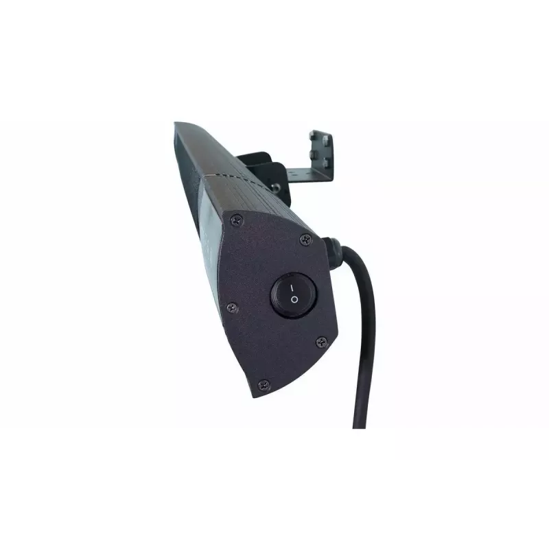 Infrarotheizung SUNRED RD-DARK-20, 2000 W, wandmontierbar, IP55, schwarz