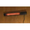 Infrarotheizung SUNRED RD-DARK-20, 2000 W, wandmontierbar, IP55, schwarz