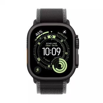 Smartwatch Apple Watch Ultra 3 GPS + Cellular 49 mm Gehäuse aus schwarzem Titan