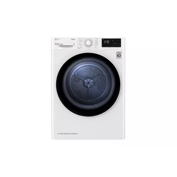 LG RH80V3AV6N Wärmepumpentrockner Freistehend Frontlader 8 kg Weiß