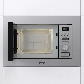 Gorenje BMI201AG1X Edelstahl Kombi-Mikrowelle Einbau 20 L 800 W