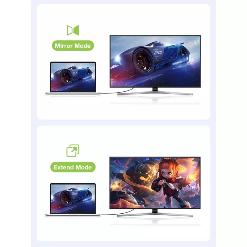 Techly Monitor DisplayPort-zu-VGA-Kabel 1,8 m ICOC DSP-V-018