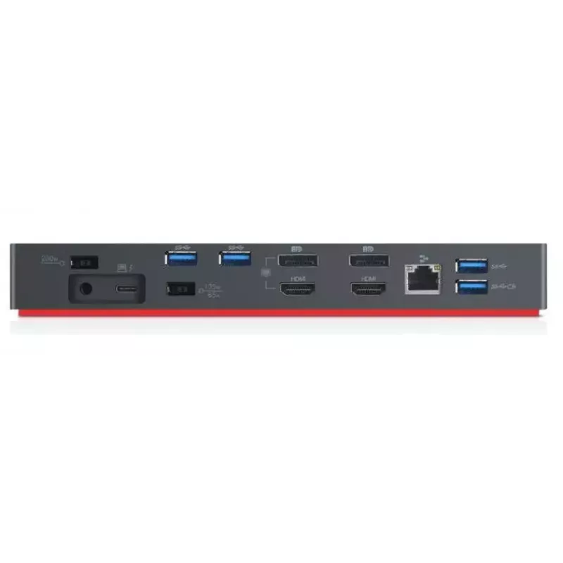 Lenovo 40AN0135SA Laptop-Dockingstation/Port-Replikator Kabelgebunden Thunderbolt 3 Schwarz