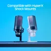 HyperX Shield 6X256AA Mikrofon-Popschutz, flexibler Schwanenhals, Schwarz