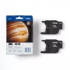 Brother LC1240BKBP2 Doppelpack Tintenpatronen, 2 x Schwarz, 600 Seiten