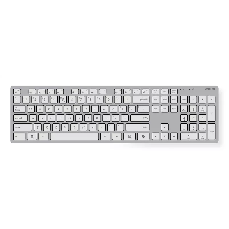 ASUS W5000 Wireless and Maus Set Tastatur Maus enthalten Universal RF Wireless Weiß