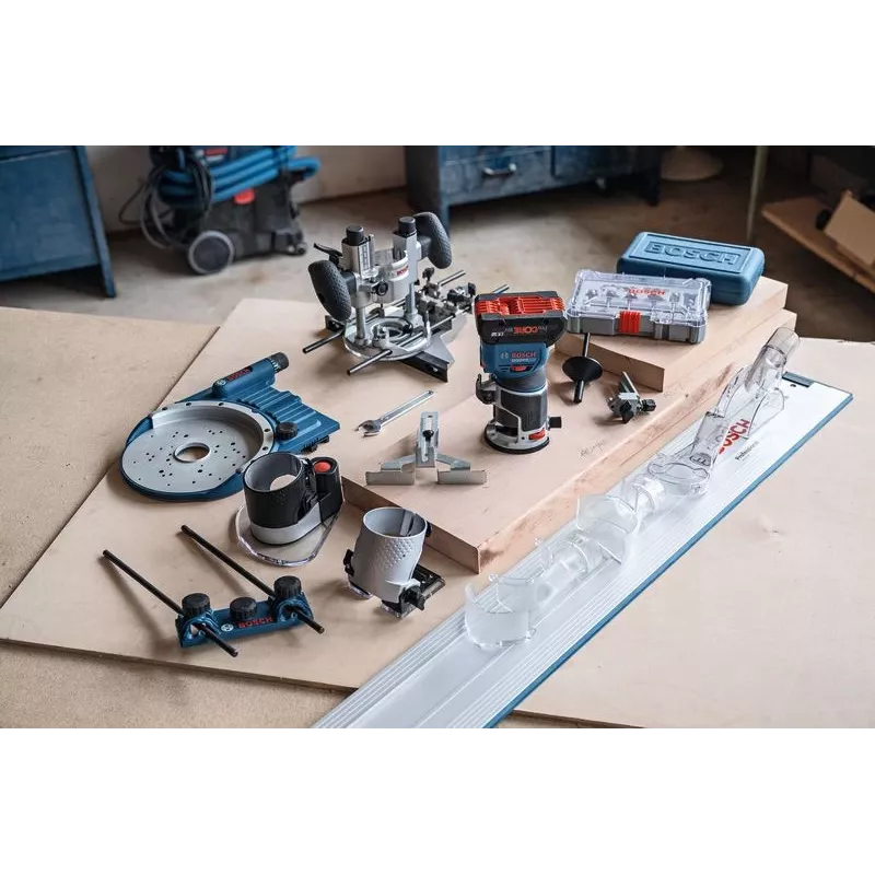Akku-Kantenfräse Bosch GKF 18V-8 — 18 V, 8 mm Spannzange