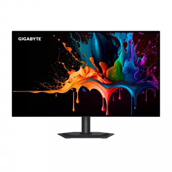 GIGABYTE MO27Q28G 27 Zoll OLED QHD Gaming-Monitor – 2560 x 1440, 280 Hz, 0,03 ms, 335 cd/m², DisplayHDR True Black 500, HDMI 2.1, DisplayPort 1.4