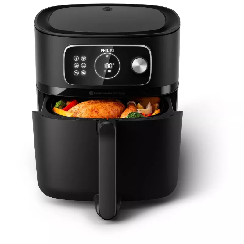 Philips HD9876/90 Heißluftfritteuse 7000 series, 8,3 L, 2200 W, schwarz