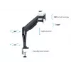 Multibrackets M Deskmount Gas Spring Dual Schwarz
