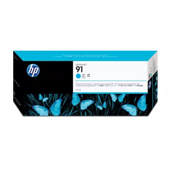 HP 91 775-ml Cyan DesignJet Pigment Tintenpatrone