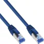 InLine B-76802B Cat6A S/FTP (PiMF) halogenfreies Patchkabel, 2 m, Blau, 40er-Pack