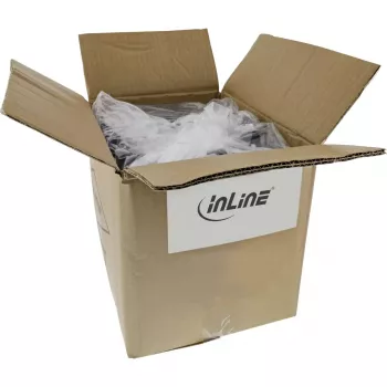 InLine B-76802R Cat6A S/FTP (PiMF) halogenfreies Patchkabel, 2 m, Rot, 40er-Pack