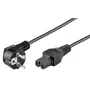 Microconnect PE010419 Stromkabel Schwarz 2 m C15-Kupplung