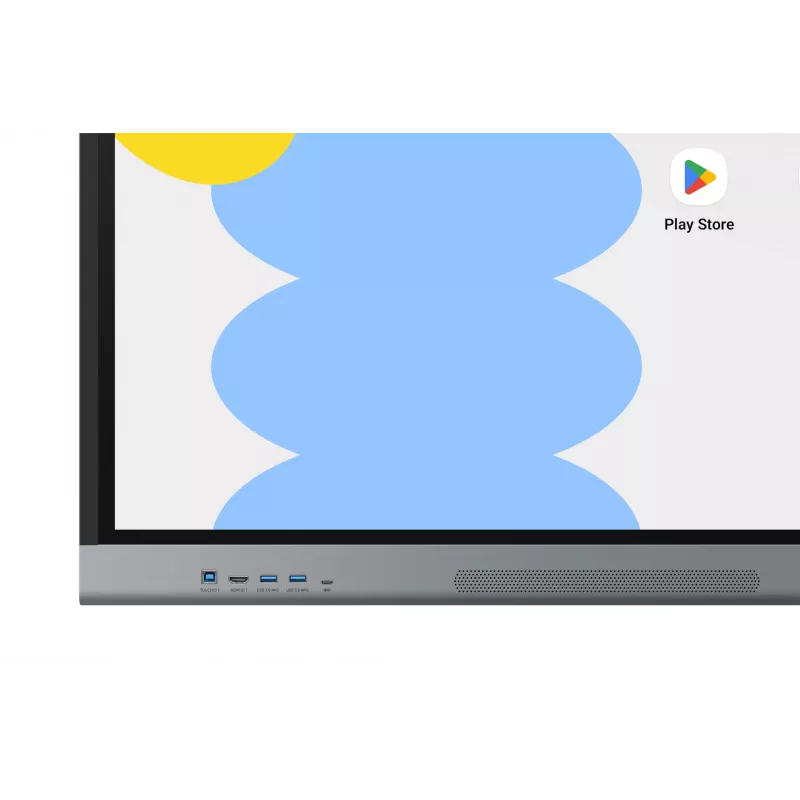 Samsung LH75WAFPLGC interaktives Whiteboard 190,5 cm (75 Zoll) 3840 x 2160 Pixel Touchscreen Schwarz, Grau
