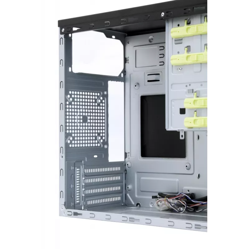 Chieftec CT-01B-OP Computergehäuse Mini Tower Schwarz