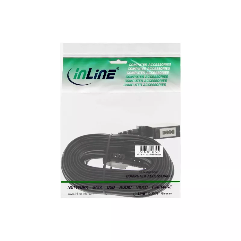 Kabelbinder InLine 100 mm, 2,5 mm breit, schwarz — 1000er-Pack