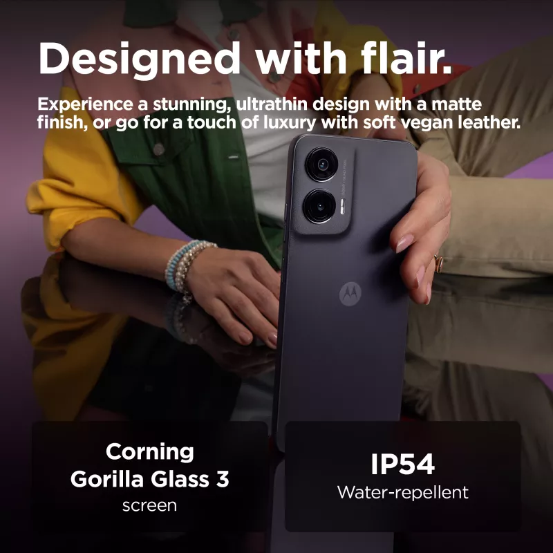 Motorola moto G35 5G 17.1 cm (6.72 Zoll) Dual SIM Android 14 USB Type-C 4 GB 256 GB 5000 mAh Schwarz