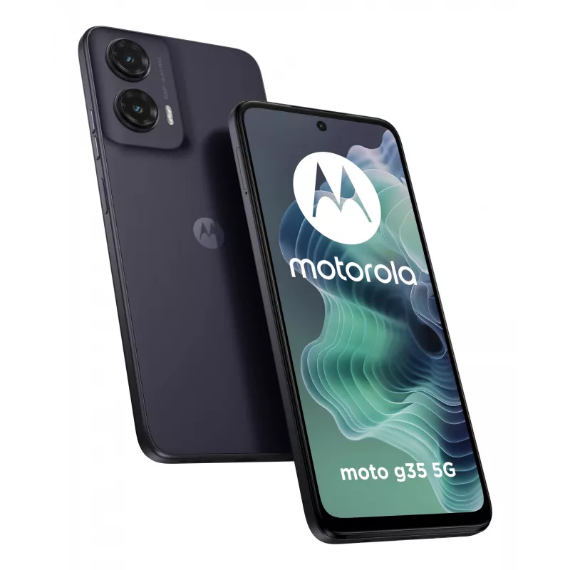 Motorola moto G35 5G 17.1 cm (6.72 Zoll) Dual SIM Android 14 USB Type-C 4 GB 256 GB 5000 mAh Schwarz