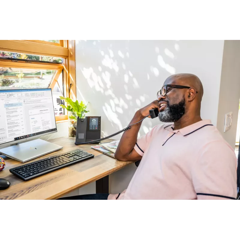 HP Poly CCX 505 Business Media Phone mit Open SIP und PoE-fähig