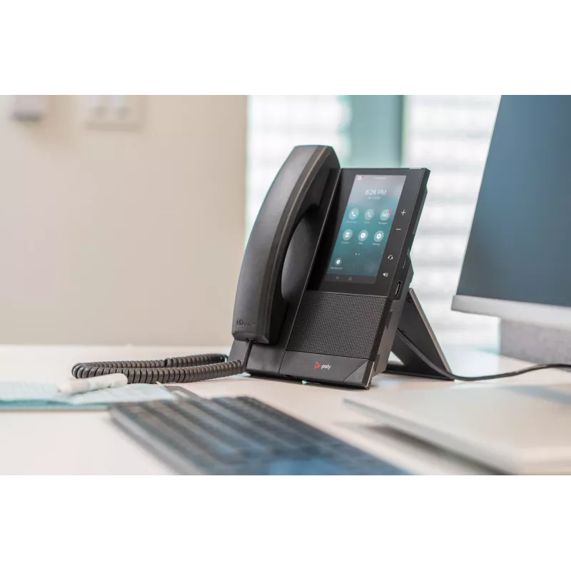 HP Poly CCX 505 Business Media Phone mit Open SIP und PoE-fähig