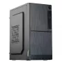 Akyga AK35BK Micro-ATX-PC-Gehäuse, Micro ATX / Flex ATX / Mini ITX, 2x USB 2.0, ohne Netzteil, schwarz