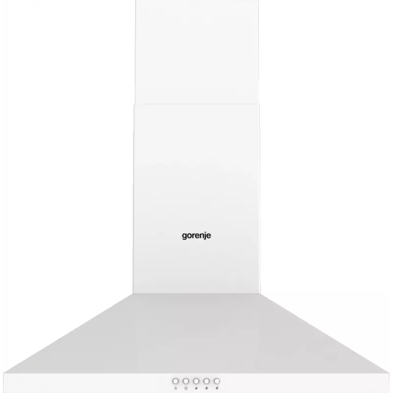 Gorenje KH60A F2LB WH WHC629E4W RL_G400, 450 m³/h, Umluft/Abluft, C, A, B, 65 dB