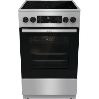 Gorenje GECS5C70XA Herd Freistehender Herd Elektro Glaskeramik-Kochfeld Edelstahl
