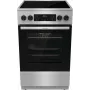 Gorenje GECS5C70XA Herd Freistehender Herd Elektro Glaskeramik-Kochfeld Edelstahl