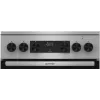 Gorenje GECS5C70XA Herd Freistehender Herd Elektro Glaskeramik-Kochfeld Edelstahl