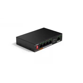 Dahua Technology PoE SF1005P Unmanaged L2 Fast Ethernet (10/100) Power over Ethernet (PoE) Schwarz