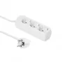 Microconnect GRU0033W Stromverlängerung 3 m 3 AC-Steckdosen Innenbereich Weiß