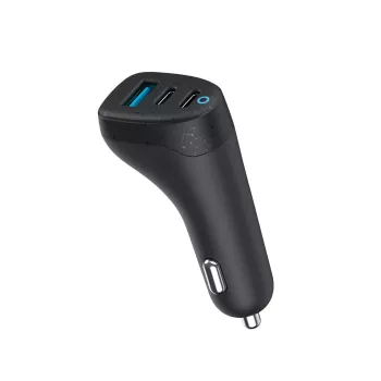eSTUFF INFINITE Triple Car Charger, 100 W, 2x USB-C + 1x USB-A (ES631035)