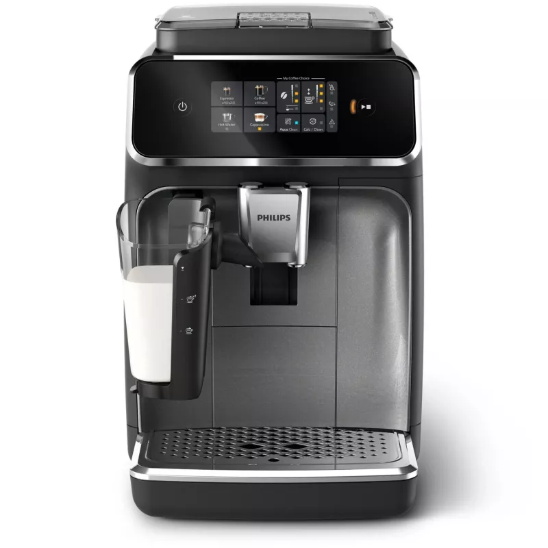 Philips Series 2300 EP2339/40 LatteGo Kaffeevollautomat, Black Panthera/Chrome