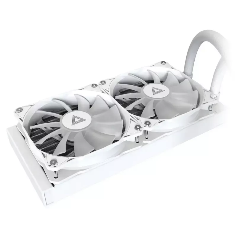 Montech LightFlow ARGB 360 Prozessor All-in-One-Flüssigkeitskühler 12 cm Schwarz 1 Stk.