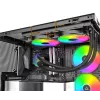 Montech LightFlow ARGB 360 Prozessor All-in-One-Flüssigkeitskühler 12 cm Schwarz 1 Stk.